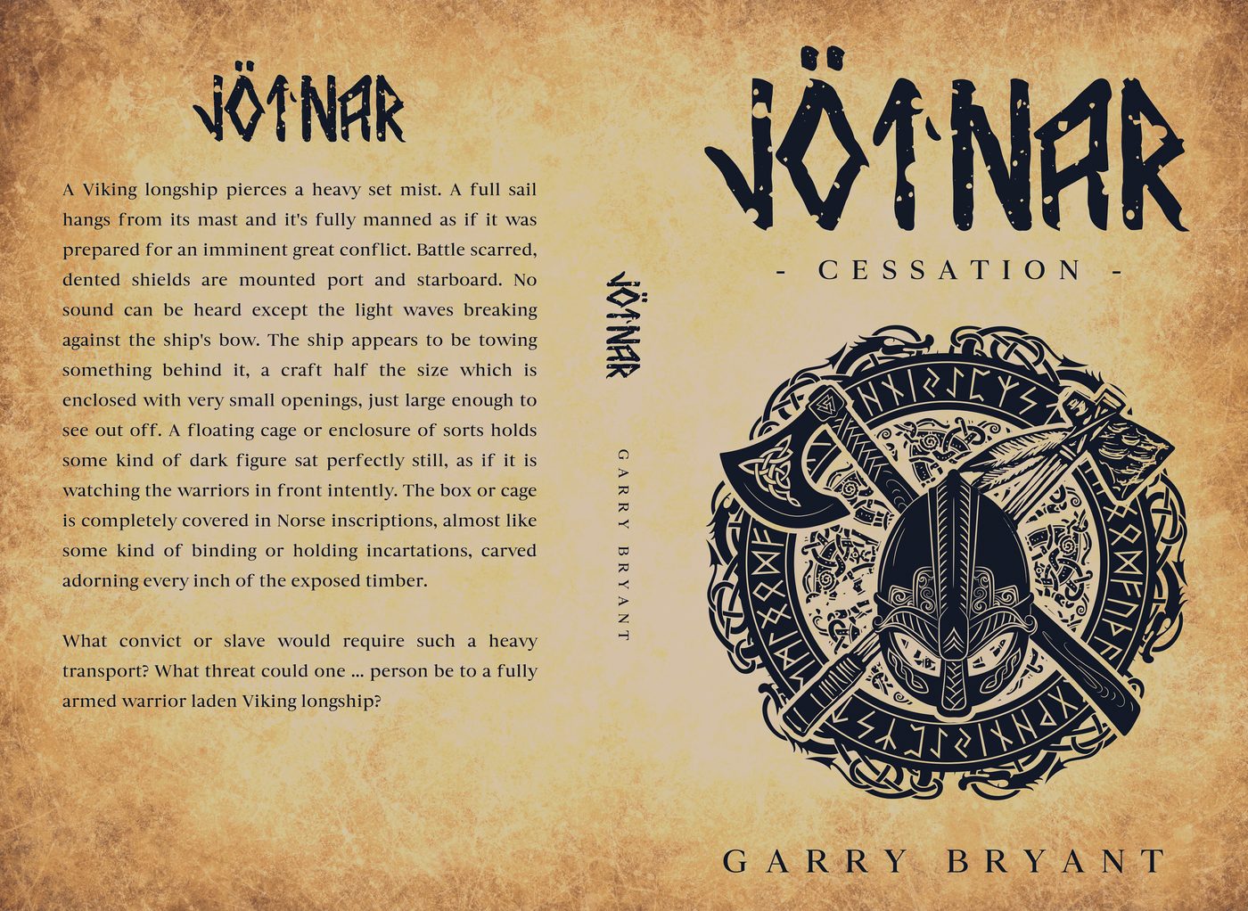Jötnar: Cessation — full cover wrap
